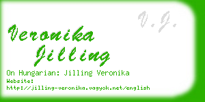 veronika jilling business card